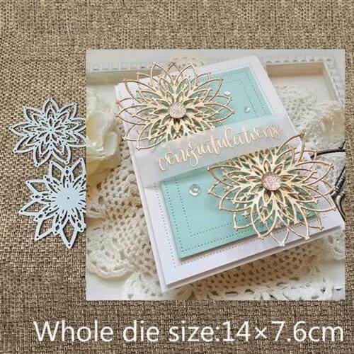 Multi Petal Flower DIY Cutting Dies New Crafts Scrapbooking Template Card Album Embossing Decorative New Dies 2019