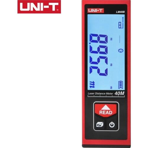 UNI-T LM60B LM50B LM40B Laser rangefinder mini bluetooth rangefinder 40/50/60M laser digital display ranging electronic ruler