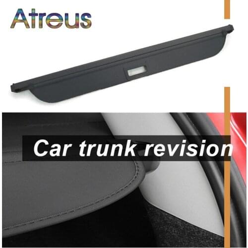 Atreus High Quality 1set Car Rear Trunk Security Shield Cargo Cover For BMW X5 E53 2002 2003 2004 2005 2006 accessories