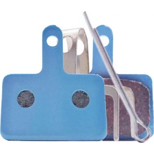 2Pcs Cycling Bicycle Bike Brake Pads Semi-Metallic Wear-resistant Copper Fiber MTB Bike Replacement Disc Brake Pads Bicycle Part