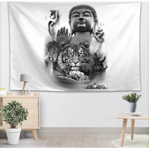 Custom Buddha wall hanging tapestry rectangle Decor wall tapestry More Size Custom Tapestry Wall Hanging