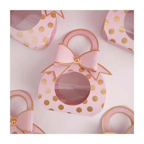 New Wedding Candy Paper Handle Box With Windows Chocolate Packing Birthday Graduation Party Favor Gift Decoration