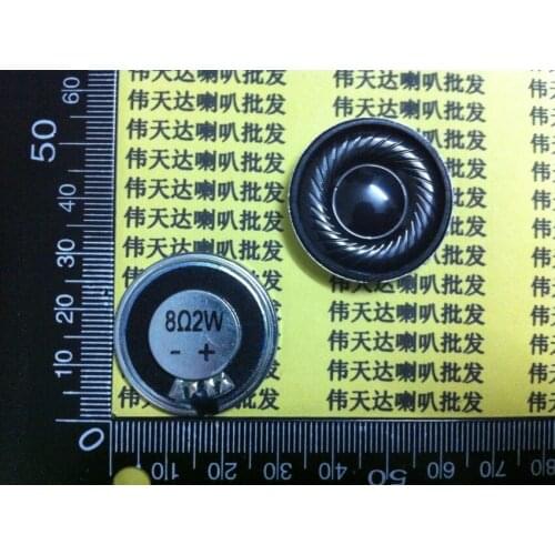 New mini sound speaker 8 ohms Euro 2 Watt 8R 2W Horn speaker Diameter 30MM 3CM Thickness 5.8MM Loud speaker