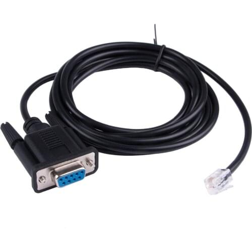 DB9 to RJ11 Serial Cable for Meade 505 Telescope 4p4c Pinout Autostar Audio Star ETX-90 ETX-125 LXD75 LX80 LX90 Meade 497 Cable