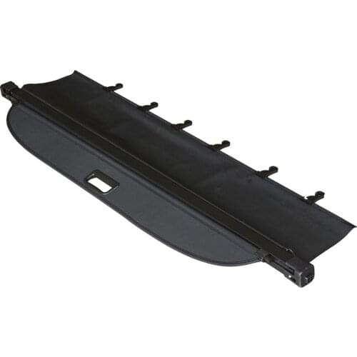 Car Interior Cargo Shield Cover for Ford Edge 2015-2019 Trunk Cover Luggage Carrier Curtain with Pull Buckle Black Retractable