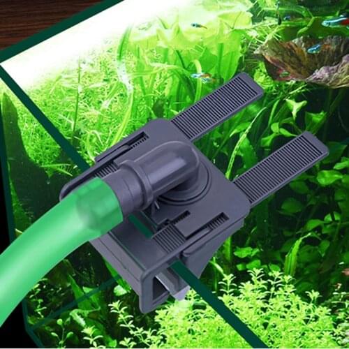 2PCs Fish Tank Water Change Fixing Rack Aquarium Tube Connector Hose Supportor