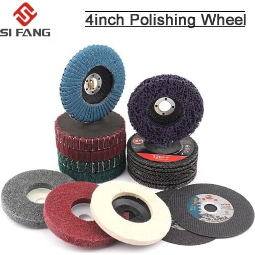 4 inch Grinding Wheels Flap Discs 100mm Sanding Disc Grinding Wheels Blades For Angle Grinder Wood Abrasive Tool 1-18pcs