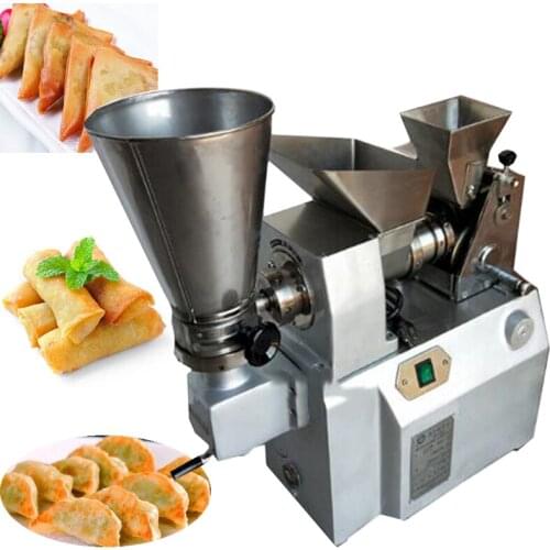 110/220V Business automatic dumpling skin machine Wonton Dumpling Skin Machine/Dumpling Wrapper Machine/ Size customizable220v