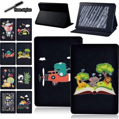 Tablet Case for Amazon Kindle Paperwhite 4/1/2/3/ Amazon Kindle 8th Gen/Kindle 10th GenCover Case + Free Stylus