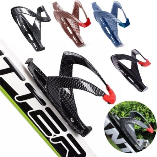 New Carbon Fiber Road Bike Bicycle Reliable Cycling MTB Drink Water Bottle Holder Cage Bottle Rack Bicycle Accessories