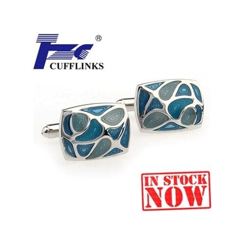TZG09235 Enamel Epoxy Cufflink Cuff Link 2 Pairs Free Shipping Promotion