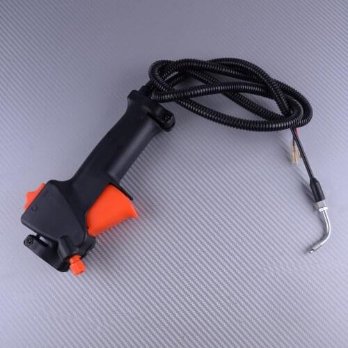 LETAOSK 105 cm Strimmer Brush Cutter Engine Throttle Trigger Cable Handle Switch Fit for Honda GX35