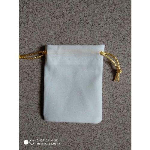 100pcs specail sale velvet drawstring jewelry basg 7*9cm velvet gift pouch for gift jewelry Watch band storage and packaging