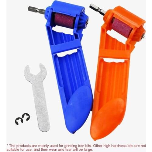 Portable Drill Grinder Bit Kit Sharpener Grinding Wheel Electric Knife Twist Drill Mini Angle Grinding Machine Power Tool