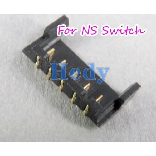 2PCS Brand New FOR NS Switch motherboard battery socket for Nintendo Switch Battery Contact 5pin on Motherboard