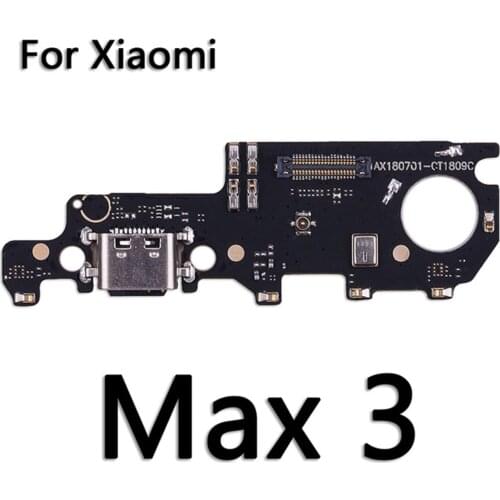 USB Charger Board Port Connector Mic PCB Dock Charging Flex Cable For XIAOMI Max 3