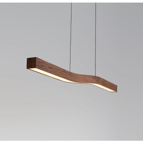 Japan deco maison hanging lamp wood restaurant LED pendant lights luminaria pendente luminaire luminaire suspendu