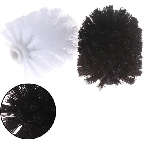 1pc Toilet Brush Universal Holder Replacement Tool Cleaning Brush Head Accessory 12mm