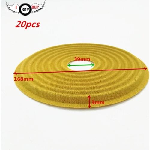 20pcs 168mm 39 Core Speaker Spring Pad Damper DIY Subwoofers Bullet Wave Shrapnel Woofer Spider Repair Accessories Wholsale