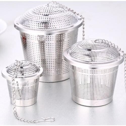 5pcs Seasoning Spice Spic Ball Basket SUS 304 Stainless Steel Flavor Bag Hot Pot Taste Halogen Ball Seasoning Box