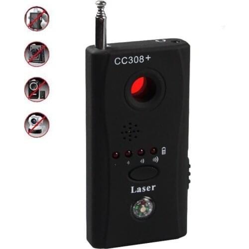 CC308+ Full Range Wireless Anti-Candid Anti-eavesdropping RF Signal Detector GSM Device Finder Full-frequency Detector