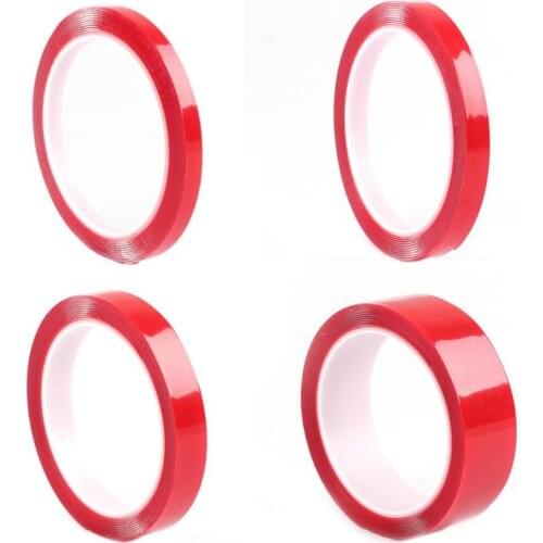1 Roll 3m Double Sided Adhesive Tape Acrylic Transparent No Traces Sticker for LED Strip Car Fixed Phone Tablet Fixed