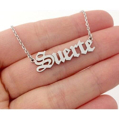 Custom Old English Style Name Bracelet Personalized Nameplate Charm Stainless Steel Chain Pulseras Women Men Jewelry Kids Gifts