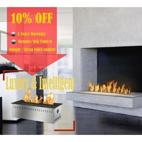 Inno-Fire 48 inch smart ethanol burner electric fire place