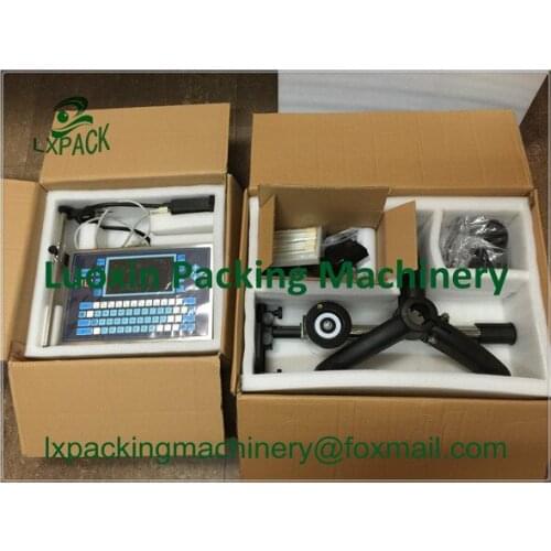 LX-PACK Lowest factory price Smart Portable Handheld Printer Pvc Pipe Hand Coding Solution Inkjet Printer for Wood Egg Coding