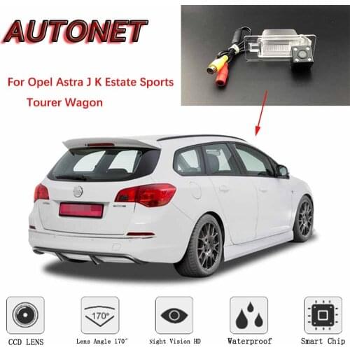 AUTONET Backup Rear View camera For Opel Astra J K Estate Sports Tourer Wagon Night Vision/license plate camera/parking Camera
