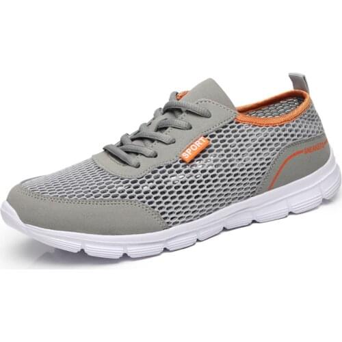 Sneakers Men Shoes 2021 Summer Outdoor Walking Soft Loafers Lazy Shoes Lightweight Breathable Mesh Sport Shoes Men