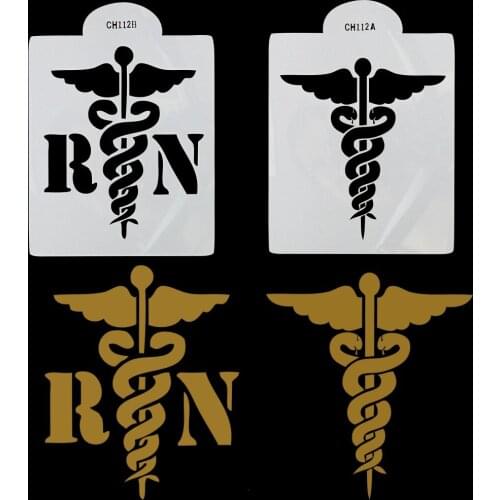 Medical Symbol shaped Plastic spray Tools cookie stencil Pastry Fondant Cake decorating tools Kitchen baking tools for cakes