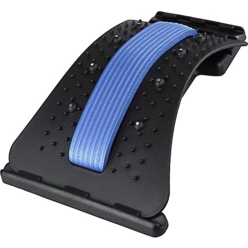 Multi-Level Back Stretching Massager- 8 Magnetic Therapy Blocks for Relief Back Pain, Spine Massage, Herniated Disc, Scoliosis