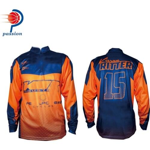 Cycling Jersey Mountain Bicycle Clothing Summer Racing BMX Bike Shirt For Men