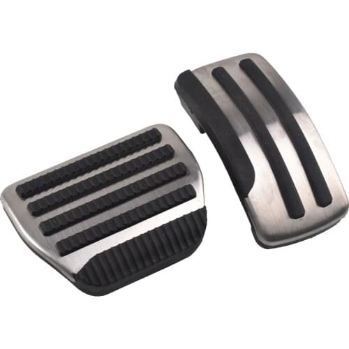 Stainless Steel Gas Fuel Brake Pedal Pads Cover for Nissan Almera Murano Armada