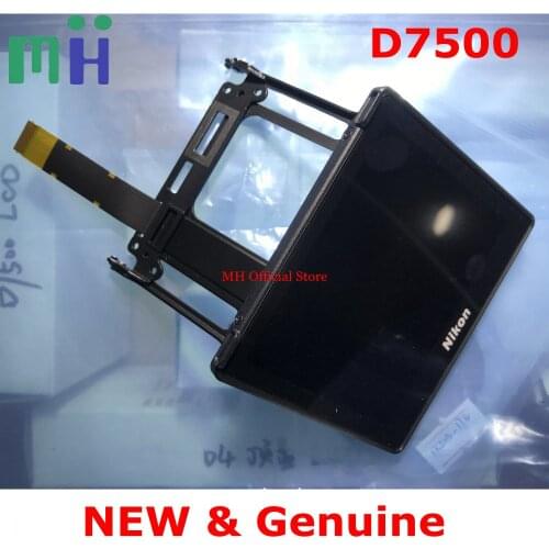 NEW For Nikon D7500 LCD Display Screen with Protector Cover Frame LCD Cable Flex FPC 126A3 Camera Repair Part Replacement Unit