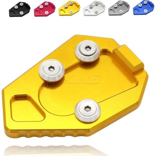 For HONDA CBR1000R CBR 1000R CBR 1000 R 2008-2016 2015 2014 Motorcycle CNC Kickstand Foot Side Stand Extension Pad Support Plate