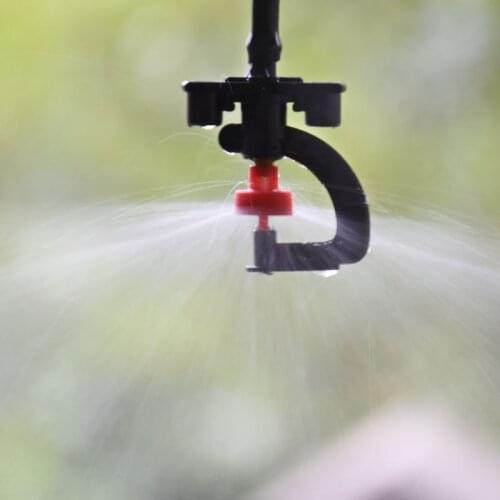 360 Degree G Type Hanging nozzle Rotating Refraction Sprinklers Refract Water Saving Atomizing Nozzle Garden Irrigation 10pcs
