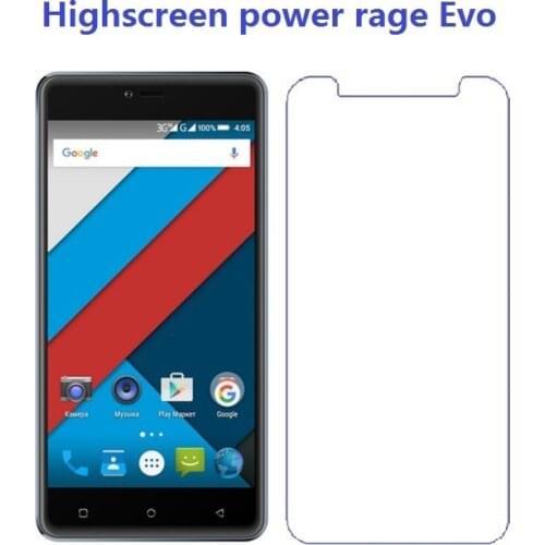Tempered Glass For Highscreen power rage Evo Phone Glass 9H Protective Screen Protector For Highscreen Power Rage Evo Glass Film