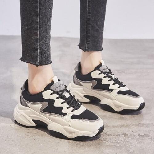 Winter Platform Sneakers Women Cacual Shoes Slip On 2021 Warm Plus Velvet Lace Up Outdoor Breathable Running Sport Female Shoes