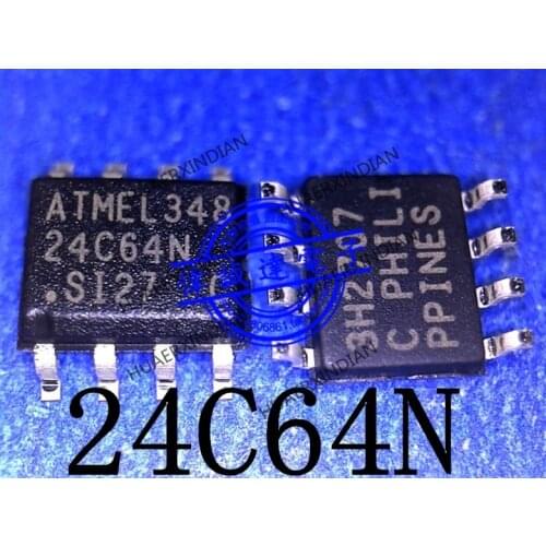 1Pieces New Original AT24C64N-10SI-2.7 Type 24C64N SOP8 In Stock Real Picture