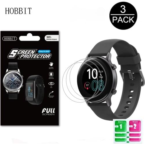 3Pcs Ultra Thin Soft TPU Hydrogel Film For Umidigi Urun/Urun S SmartWatch Screen Protector HD Clear Anti-Scratch Film Not Glass