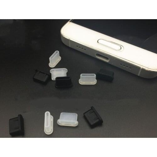 5PCS/lot Anti Dust Dustproof Cover Cap Jack Charger Plug USB Type-C Port Anti-dust plug For Mobile Phone Fast Delivery