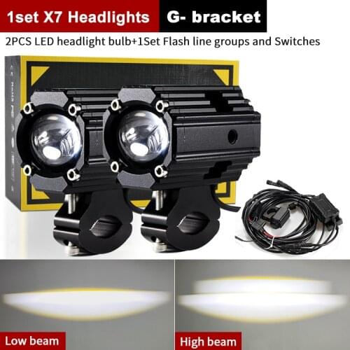 APMATAUTO Headlights For Motorcycles