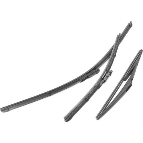 Car Front Rear Car Window Windscreen Wiper Blades For Nissan Qashqai J10 & For Dualis 2006 2007 2008 2009 2010 2011 2012 2013