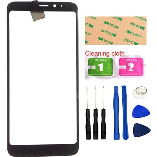 Mobile Touch Panel Sensor For Inoi 6 / 6i Lite Touch Screen Front Glass Digitizer Lens Sensor Phone 3M Glue Tools