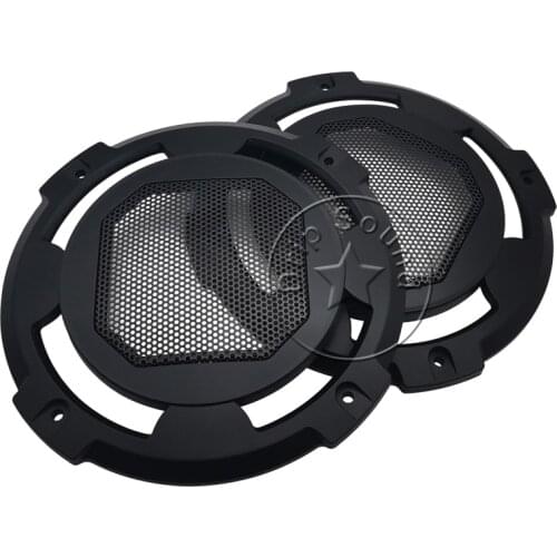 For 5" inch Speaker Grill Net Cover Decorative Circle Metal Mesh Grille Protection 156mm #Black
