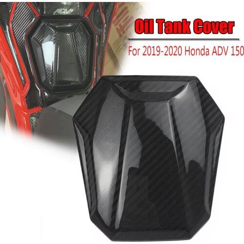 For Honda ADV150 ADV 150 XADV150 X-ADV 150 ADV 2019 2020 Carbon Fiber Motor Fuel Gas Oil Tank Cap Cover Panel Fairing Sticker