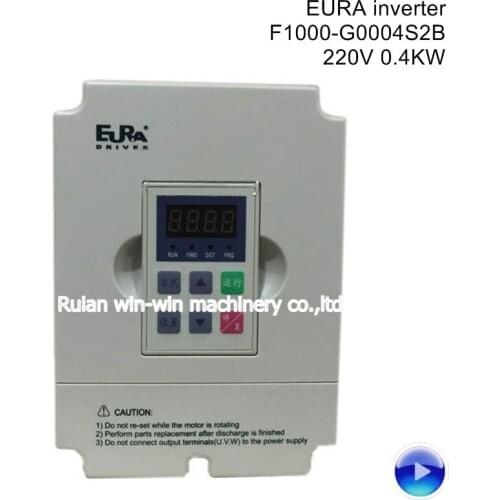 F1000-G0004S2B 0.4KW 220V 2.5A EURA Inverter CE machine parts