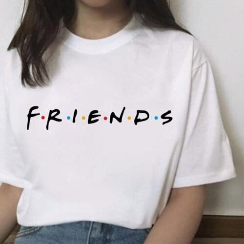 90s Girl Harajuku Tshirt Cartoon Printed T shirt O-neck lady Tshirt Short Sleeve tshirt Summer Fashion t-shirt women mujer